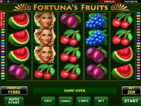 Jogue Fortuna S Fruits online